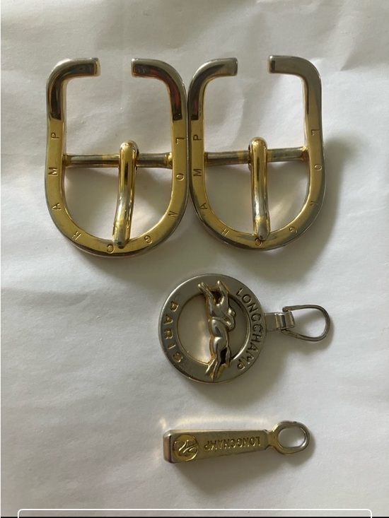 Longchamp Handbags - Longchamp Gold and Silver Hardware Set replacement Belts